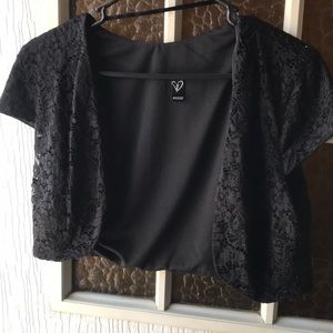 Black Lacey Top